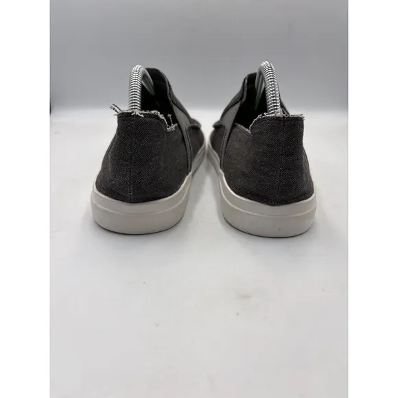 Sanuk Men's Pick Pocket Slip On Sneaker Canvas Shoes 1094612 Black, Sz 9