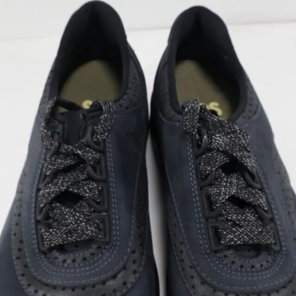 SAS Walk Easy Shoes Womens 5 WW Nero Black Walking New Comfort