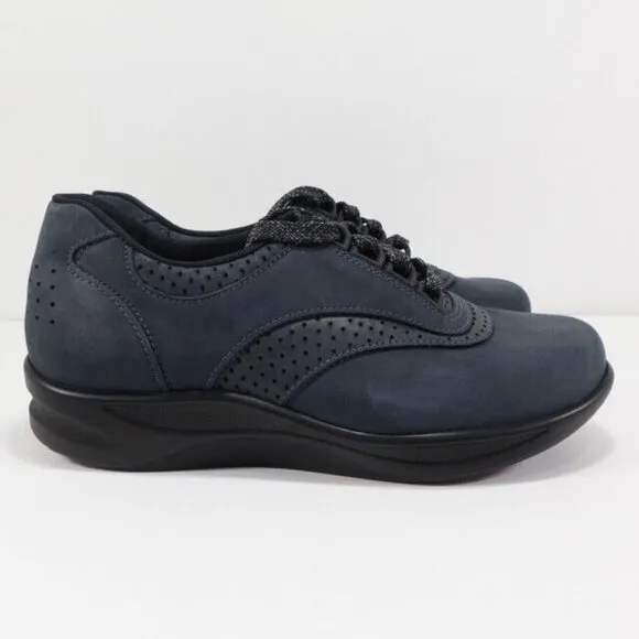 SAS Walk Easy Shoes Womens 5 WW Nero Black Walking New Comfort