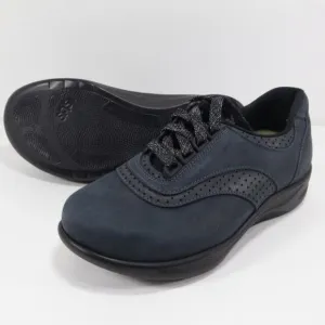 SAS Walk Easy Shoes Womens 5 WW Nero Black Walking New Comfort