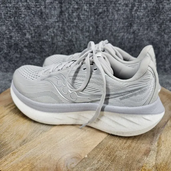 Saucony Ride 18 Womens Size 8 Gray Athletic Training Running Shoes S11000-103