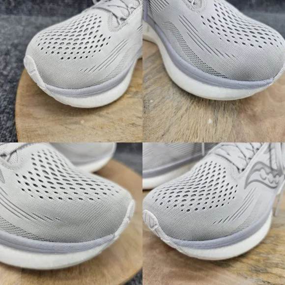 Saucony Ride 18 Womens Size 8 Gray Athletic Training Running Shoes S11000-103
