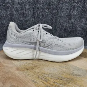 Saucony Ride 18 Womens Size 8 Gray Athletic Training Running Shoes S11000-103