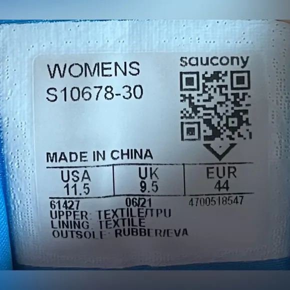 Saucony Triumph 19 Womens Sz 11.5 Running Shoes Sneakers Razzle Blaze S10678-30