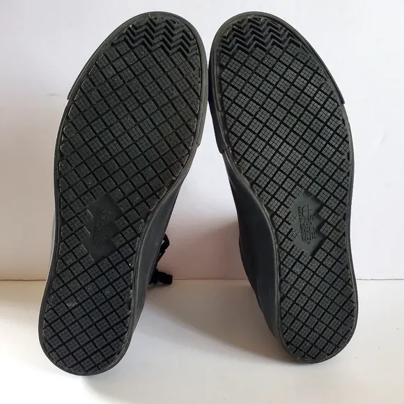 Shoes For Crews Black High-Top Men's Sneakers Size 8.5 , Women's Size 10