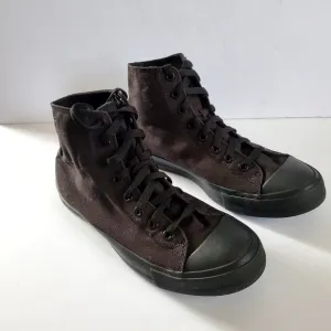 Shoes For Crews Black High-Top Men's Sneakers Size 8.5 , Women's Size 10