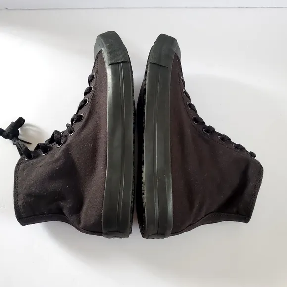 Shoes For Crews Black High-Top Men's Sneakers Size 8.5 , Women's Size 10