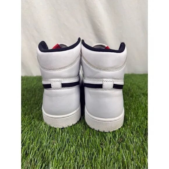 Size 10 OG all Air Jordan 1 Retro OG Premium High Yin Yang White Black