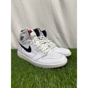 Size 10 OG all Air Jordan 1 Retro OG Premium High Yin Yang White Black