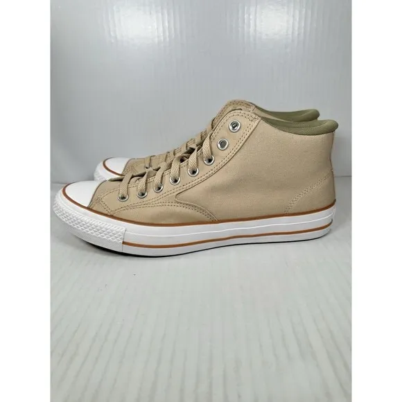 Size 12 Converse Chuck Taylor All Star Malden Street Mid Beige Shoe Mens A07497C