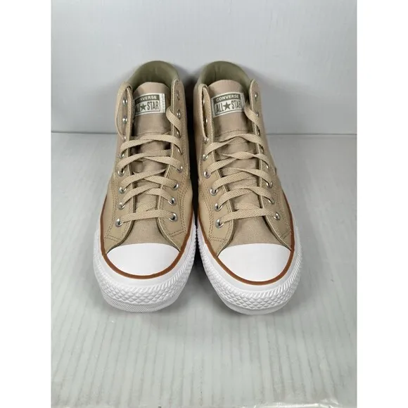 Size 12 Converse Chuck Taylor All Star Malden Street Mid Beige Shoe Mens A07497C