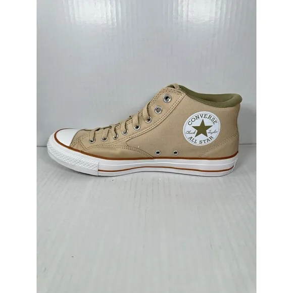 Size 12 Converse Chuck Taylor All Star Malden Street Mid Beige Shoe Mens A07497C
