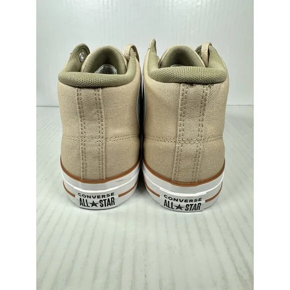 Size 12 Converse Chuck Taylor All Star Malden Street Mid Beige Shoe Mens A07497C