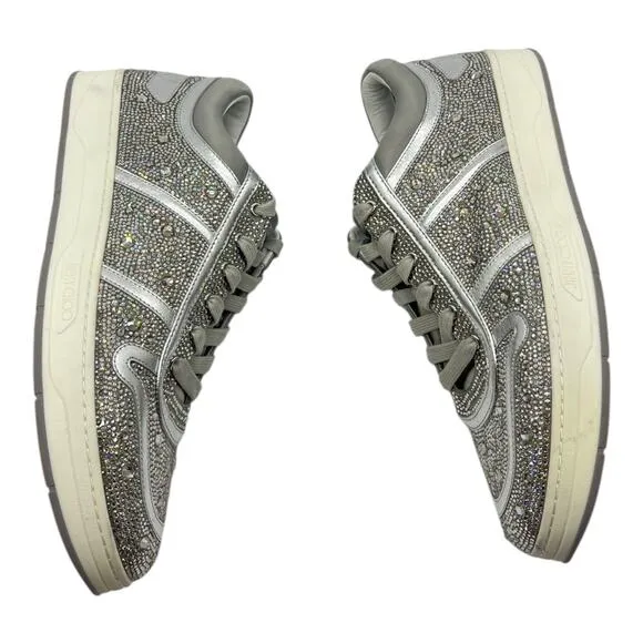 Size 13US - Jimmy Choo Hawaii Crystal Stud Low Top