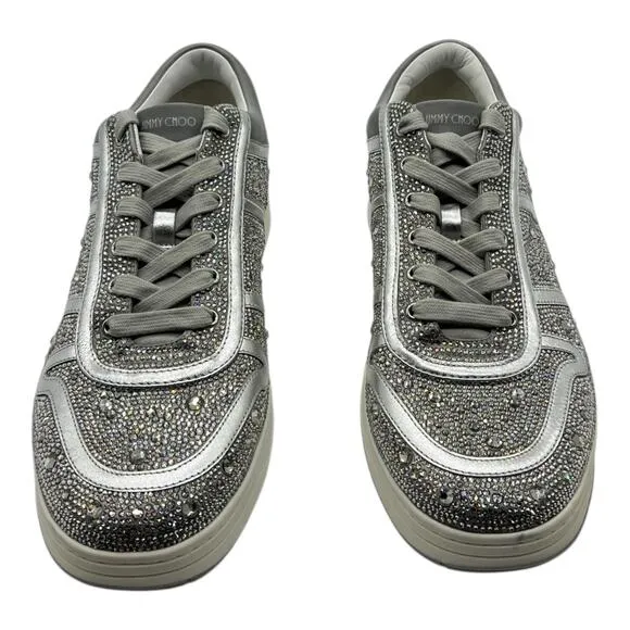 Size 13US - Jimmy Choo Hawaii Crystal Stud Low Top
