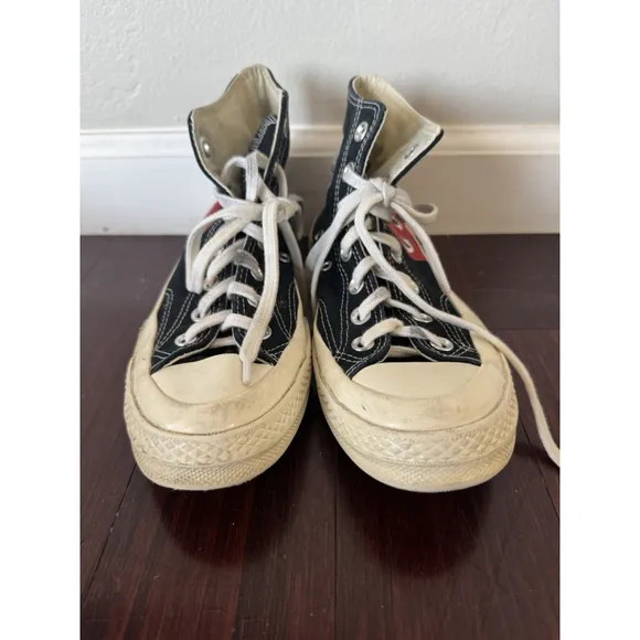 Size 7 Women’s Converse Chuck Taylor All Star High x Comme des Garcons Play