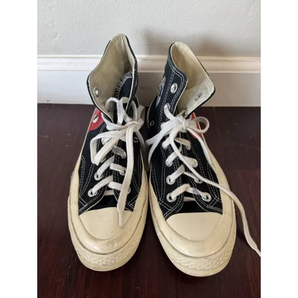 Size 7 Women’s Converse Chuck Taylor All Star High x Comme des Garcons Play