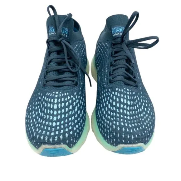 Skechers 15223 Teal Womens Hyper Running Sneakers Shoes 8.5 Women's