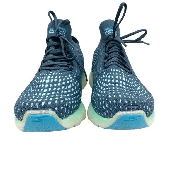Skechers 15223 Teal Womens Hyper Running Sneakers Shoes 8.5 Women's