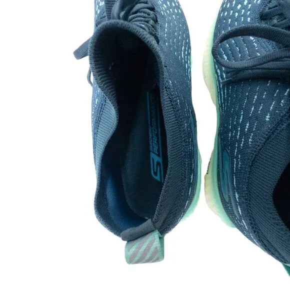 Skechers 15223 Teal Womens Hyper Running Sneakers Shoes 8.5 Women's