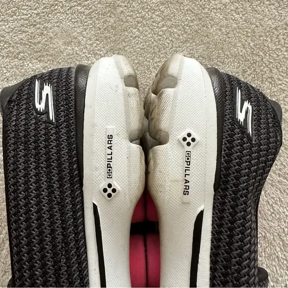 Skechers Go Walk 3 Comfort Slip-On Black Gray Size 9