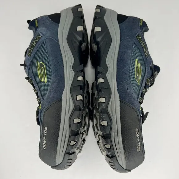 Skechers Mens 77183 Blue  Greetah Comp Toe Waterproof Size 11.5 Safety Shoes