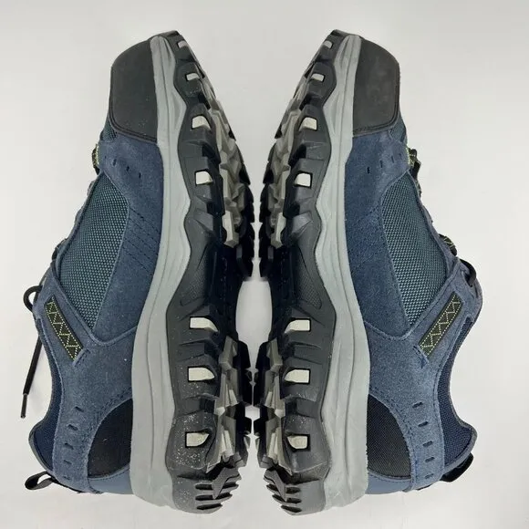 Skechers Mens 77183 Blue  Greetah Comp Toe Waterproof Size 11.5 Safety Shoes