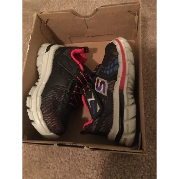 Skechers Toddler Boys Foam Gel Infused Athletic Sneakers Shoes Size 5