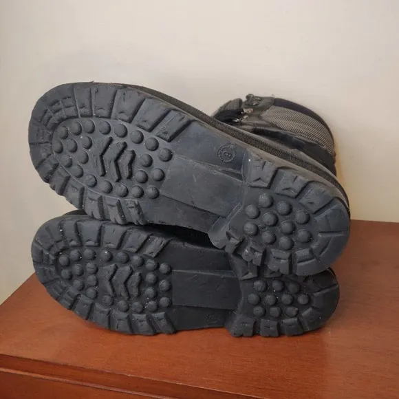 Ski-doo Men's Snow Boots Black Lace Up Size 9 Waterproof.