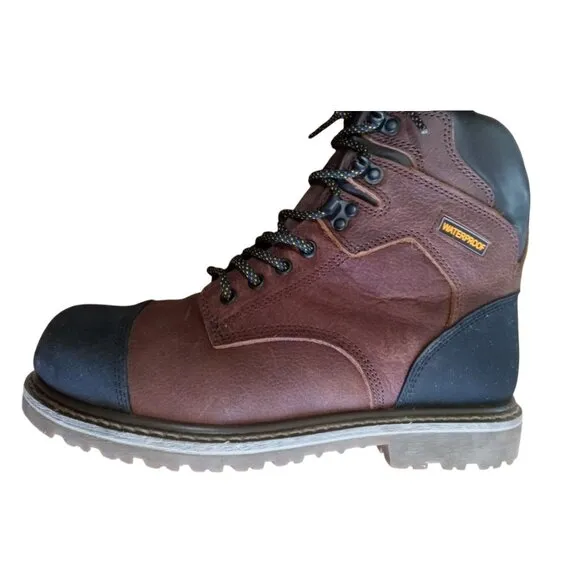 SL-Saint Men Industrial Construction Boots Steel Toe Size 10