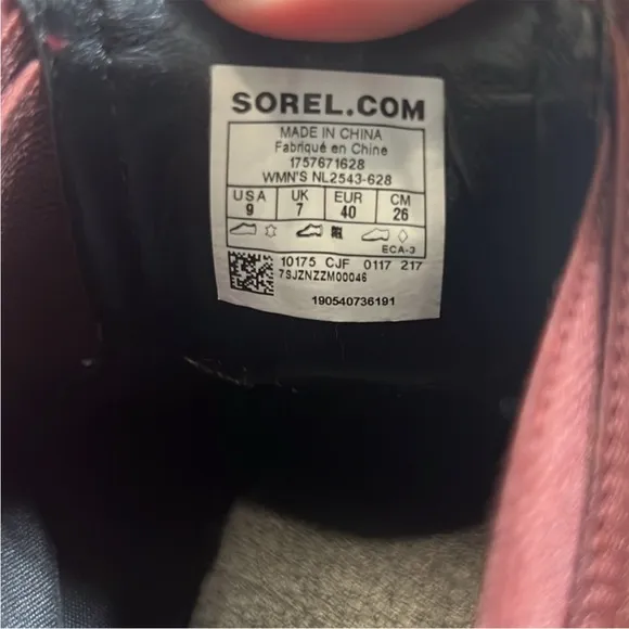 Sorel Addington Chelsea Ankle Boots Redwood Waterproof Suede Block Heel