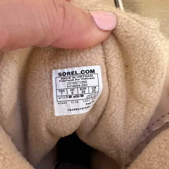 Sorel Beige and Olive Winter Boots - Kids