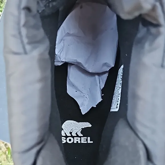 Sorel Black Insulated Waterproof Boots