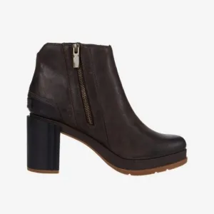 SOREL Blake Bootie Blackened Brown Double Side Zip Boots