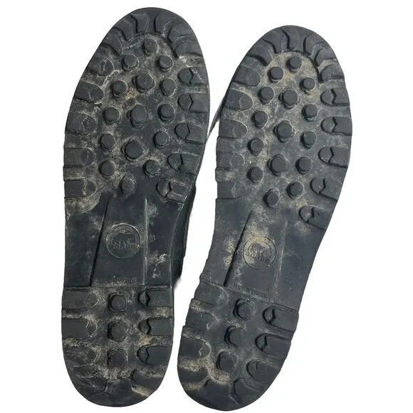 Sorel Boots Leather Waterproof Rubber Duck Insulated Winter Snow Green Women 9‎