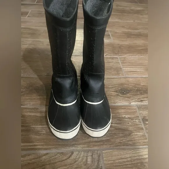 Sorel Boots Women Sorelli Tall Rain Insulated Waterproof Leather Rubber