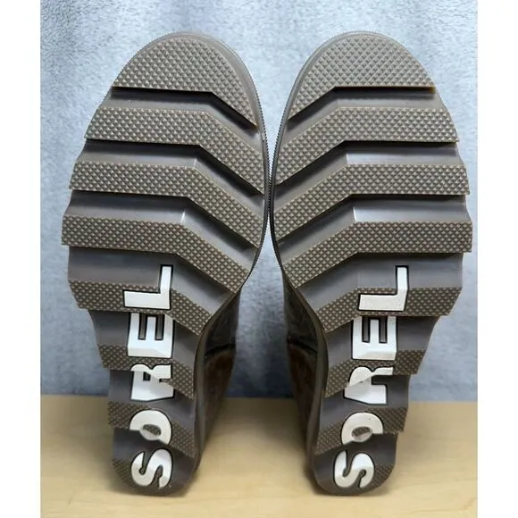 Sorel Boots Women's Size 10‎ Joan Of Arctic Wedge Zip II Waterproof Chelsea