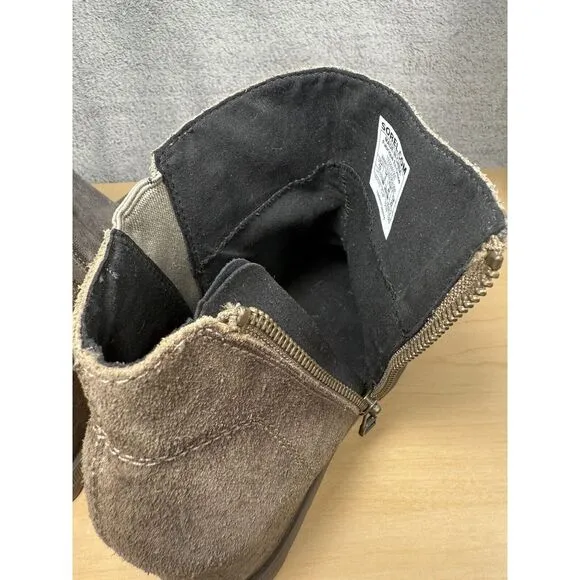 Sorel Boots Women's Size 10‎ Joan Of Arctic Wedge Zip II Waterproof Chelsea