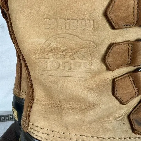 Sorel Caribou Boots Mens 7 Waterproof Insulated Winter Snow NL 1000-220