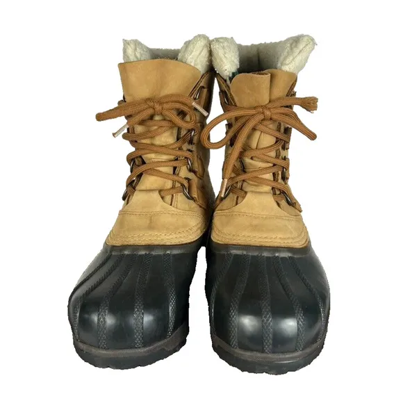 Sorel Caribou Boots Mens 7 Waterproof Insulated Winter Snow NL 1000-220