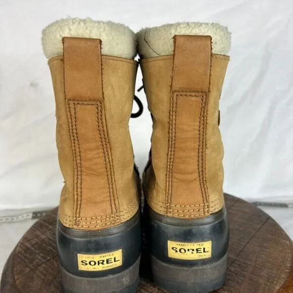 Sorel Caribou Boots Mens 7 Waterproof Insulated Winter Snow NL 1000-220