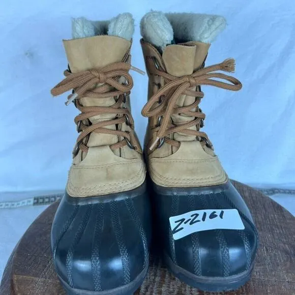 Sorel Caribou Boots Mens 7 Waterproof Insulated Winter Snow NL 1000-220
