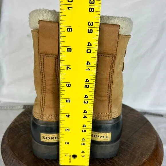 Sorel Caribou Boots Mens 7 Waterproof Insulated Winter Snow NL 1000-220