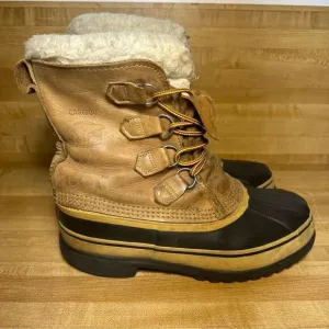 Sorel Caribou Insulated Waterproof Boots Womens Size 9 Snow Fleece lined