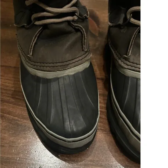 Sorel Caribou Winter Boots With Liner Men's Hand Crafted Warm Lace Up Alpine