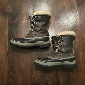 Sorel Caribou Winter Boots With Liner Men's Hand Crafted Warm Lace Up Alpine