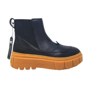 Sorel Caribou X Chelsea Boots Waterproof Leather Black Brown Size US 8.5 NEW