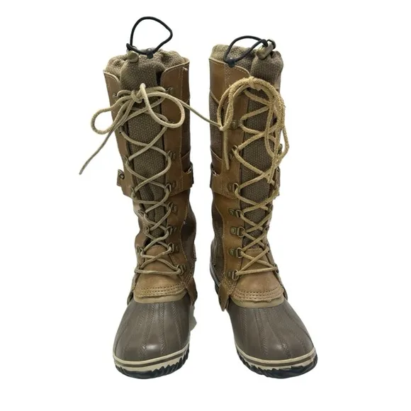 SOREL Carly Conquest tall winter boots Sz 6