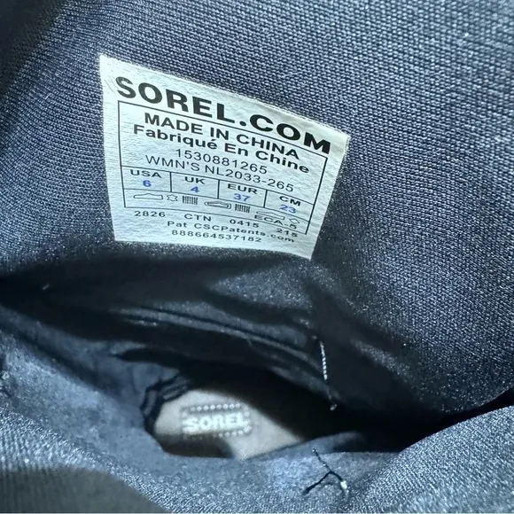 SOREL Carly Conquest tall winter boots Sz 6