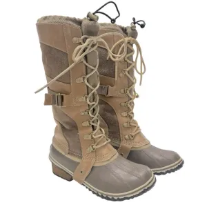 SOREL Carly Conquest tall winter boots Sz 6